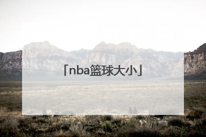 「nba篮球大小」nba篮球大小是几号
